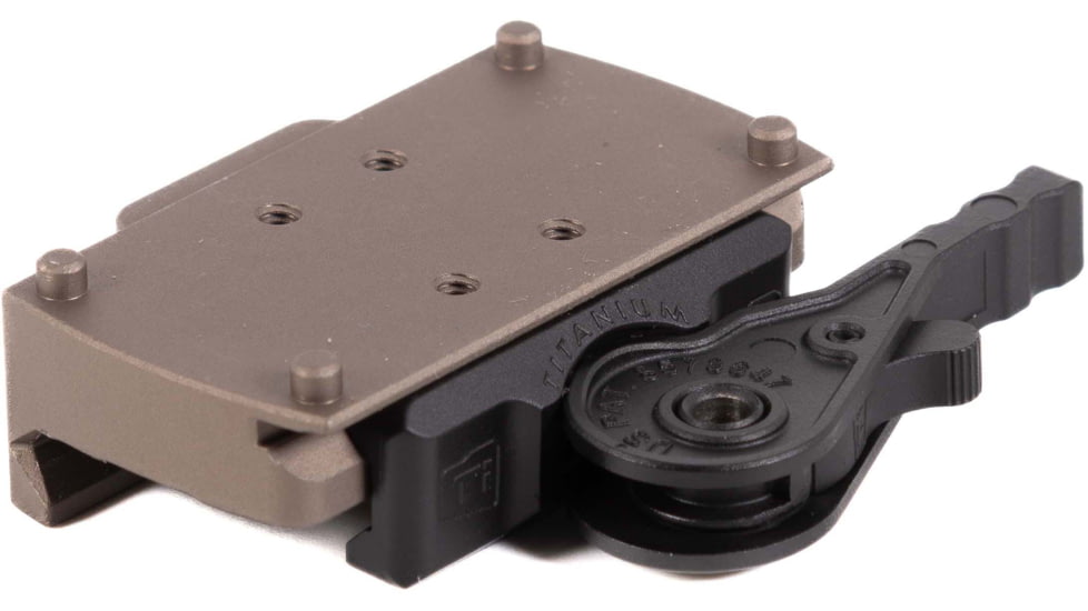 American Defense Manufacturing Burris FastFire Red Dot Mount to the Picatinny Rail System, Flat Dark Earth, AD-22 STD FDE-TL