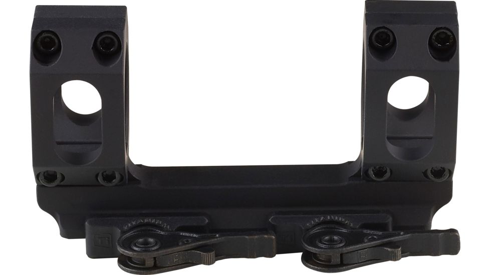 American Defense Manufacturing Dual Ring Scope Mount Straight up Mount, 40mm Rings, Black, AD-RECON-S 40 STD-TL