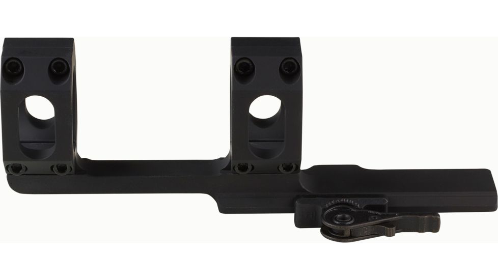 American Defense Manufacturing Dual Ring Scope Mount w/ a 3in Offset, Single QD Lever, 32mm Rings, Black, AD-SCOUT-X 32 STD-TL