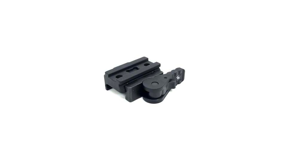 American Defense Manufacturing Fixed Magnifier Mount, Standard Legacy Lever, Low Mount Height, Black, AD-1359-L-STD