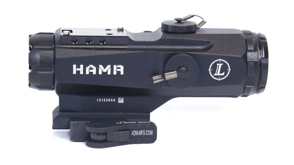 American Defense Manufacturing Leupold Mark 4 HAMR Mount, Quick Detach, Black, Small, AD-HAMR-TL