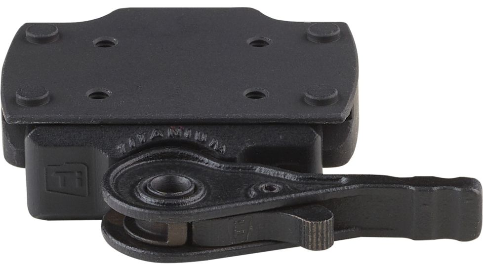 American Defense Manufacturing Leupold Deltapoint Pro Red Dot Sight Mounts, Titanium Lever, Black, AD-TR STD-TL