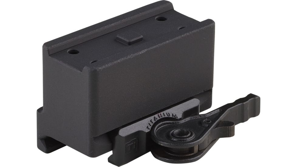 American Defense Manufacturing One Piece Aimpoint T1 Mount at Lower 1/3rd SOCOM Height, Black, AD-T1-11 STD-TL