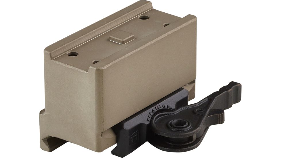American Defense Manufacturing One Piece Aimpoint T1 Mount at Lower 1/3rd SOCOM Height, Flat Dark Earth, AD-T1-11 STD FDE-TL