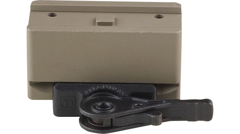 American Defense Manufacturing One Piece Mount Co-Witness for the Aimpoint T1 Optic, Flat Dark Earth, AD-T1-10 STD FDE-TL