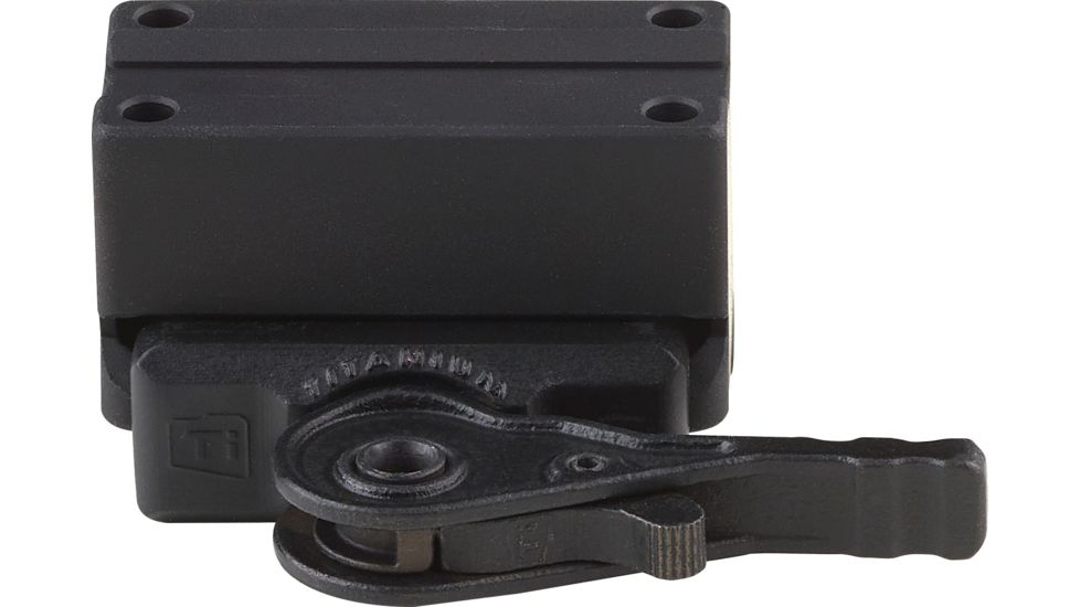 American Defense Manufacturing One Piece Mount Co-Witness for the Trijicon MRO, Black, AD-MRO-10 STD-TL