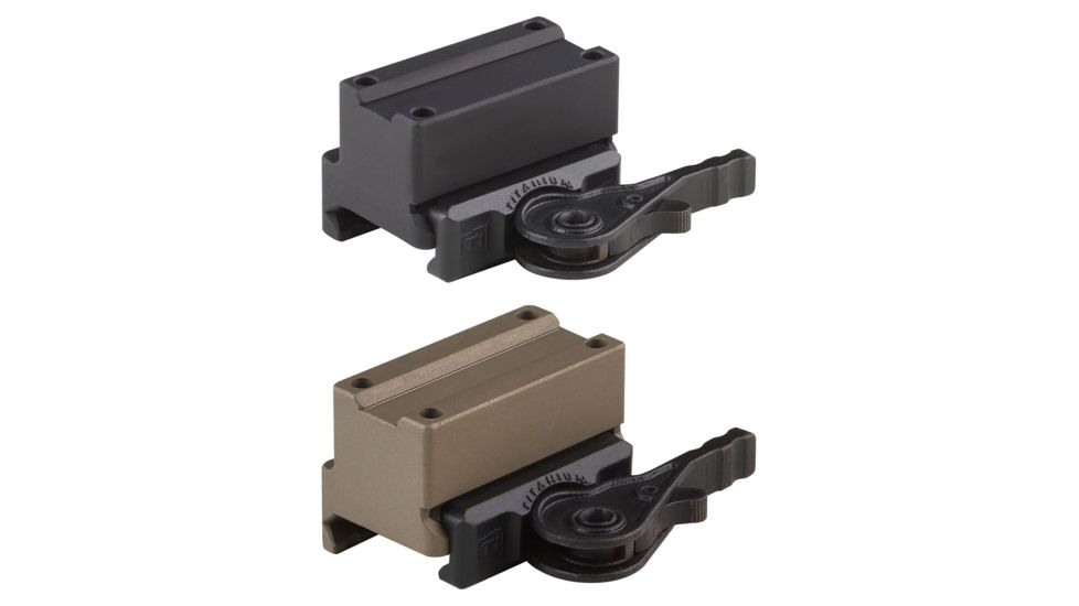 American Defense Manufacturing One Piece Mount Co-Witness for the Trijicon MRO, Black, Flat Dark Earth