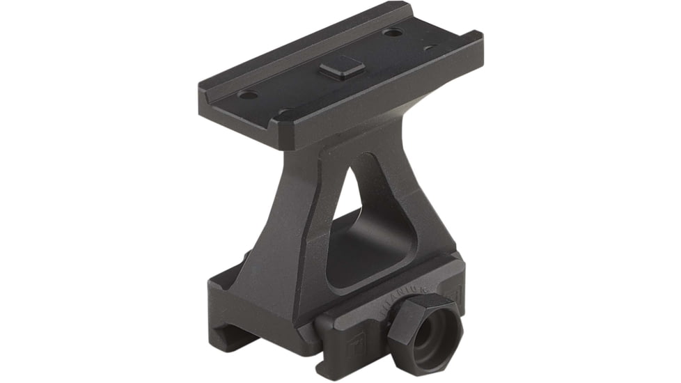 American Defense Manufacturing One Piece Mount for the Aimpoint T1 Optic w/ 1/2in Titanium GI Bolt, Black, Small, AD-T1-NV-TGIB