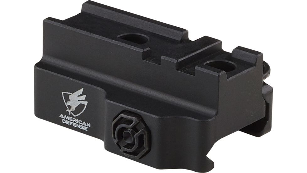 American Defense Manufacturing QD base for Vortex Spitfire 3X Co-witness, Black, AD-SPITFIRE-3X-CO-TL