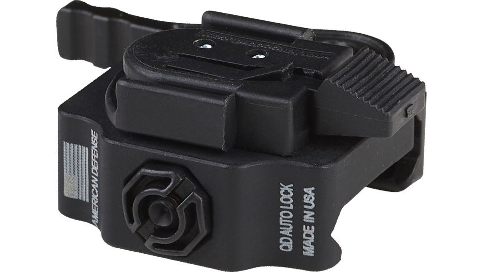 American Defense Manufacturing QD Light Mount for SureFire LED Helmet Light, Black, AD-21 STD-TL