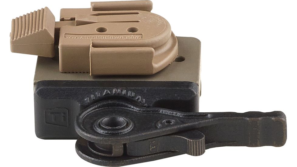 American Defense Manufacturing QD Light Mount for SureFire LED Helmet Light, Flat Dark Earth, AD-21 STD FDE-TL