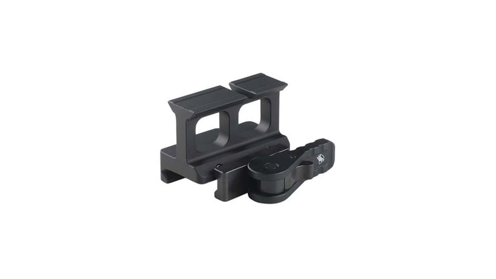American Defense Manufacturing QD Mount w/ Standard Lever for the Aimpoint ACRO Micro Red Dot in True Co-Witness Height, Black, AD-ACRO-10-STD