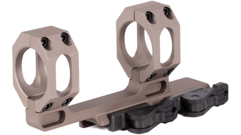 American Defense Manufacturing Recon Dual QD M-35 Rifle Scope Mount, TAC Lever, Flat Dark Earth, AD-RECON-M-35-FDE-TAC