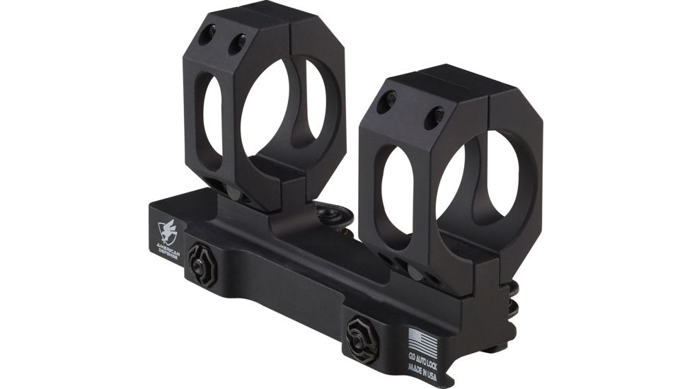 American Defense Manufacturing Scope Mount for Valdada QR-TS Pitbull 1in Tactical Compact Scope, High, Standard Lever, Black, AD-RECON-PB-H 1 STD-TL