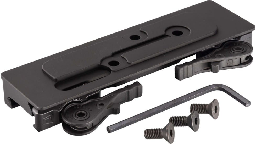 Open Box, Dealer Demo, American Defense Manufacturing Trijicon Reflex Mount, Titanium Lever, Black, AD-15-R-TL