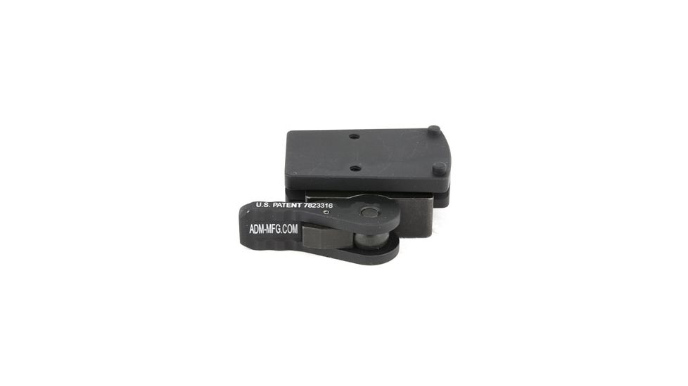 American Defense Manufacturing Trijicon RMR Mount, Standard Lever, Black, Right Hand, AD-RMR-RH STD