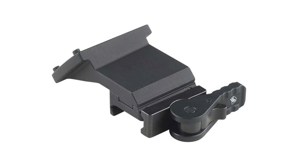 American Defense Manufacturing Trijicon RMR Mount w/ Offset, Standard Legacy Lever, 45 Degree Offset, Right Hand, Black, AD-RMR-OFFSET-RH-45-STD