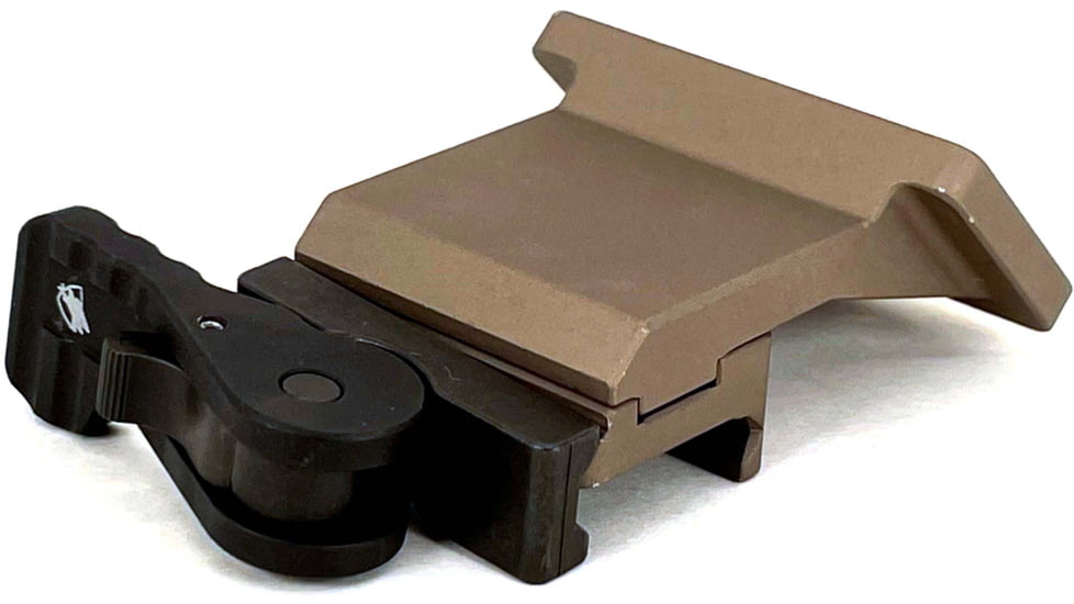 American Defense Manufacturing Vortex Razor Red Dot CVRD 45 Degree Offset Mount, Tactical Legacy Lever, Left Handed, Flat Dark Earth, AD-CVRD-OFF-LH-45-FDE-TAC
