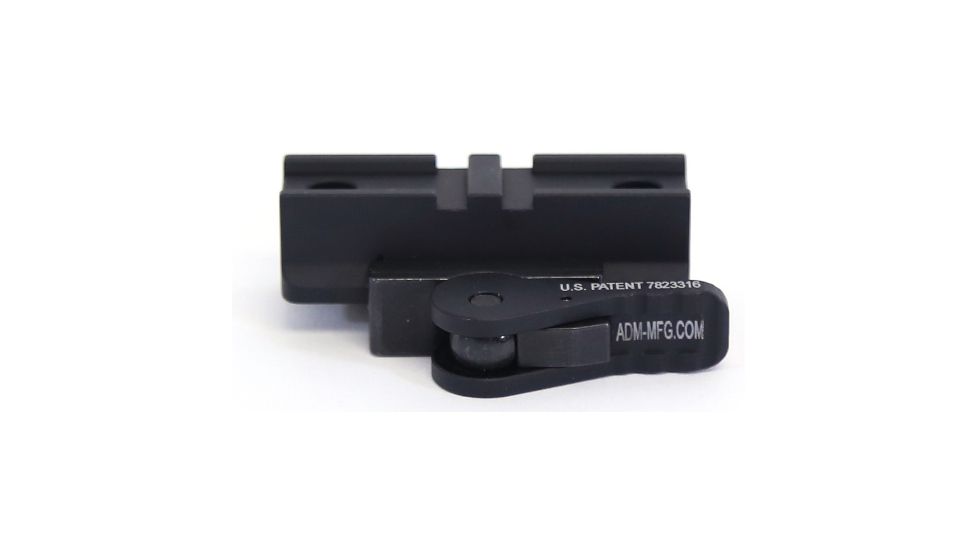 American Defense Manufacturing Vortex Spitfire 1x Mount- Co-Witness, Black, AD-SPITFIRE-1X-CO