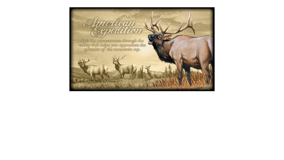 American Expedition Elk Canvas Art, 13 5/8in x 23 5/8in x 1 7/8in 602244