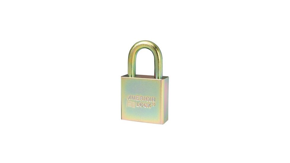 American Lock 5200GL Rectangular Padlock Set of 5 907443