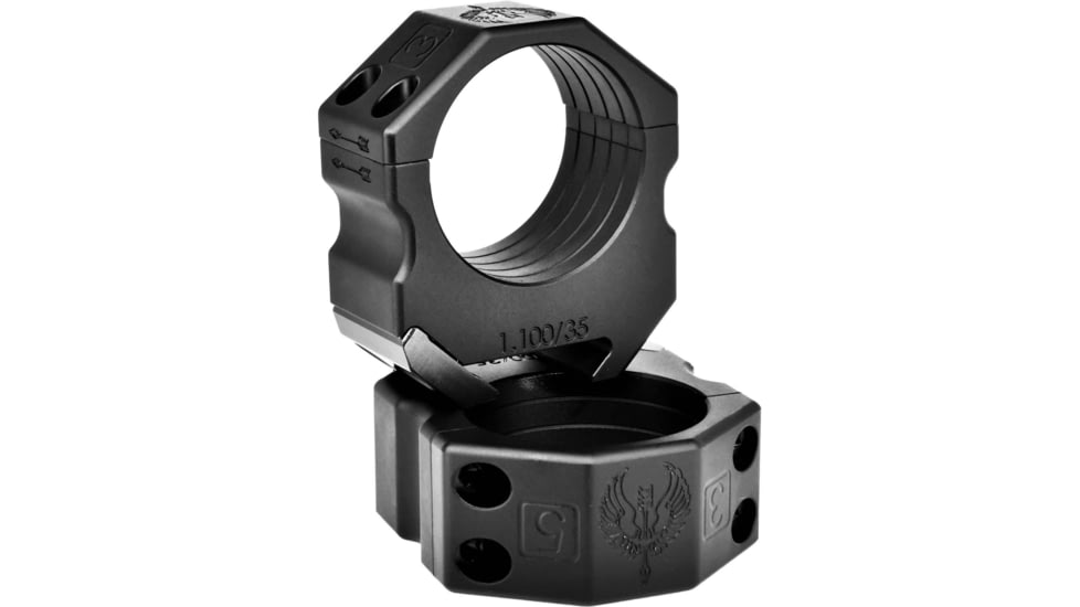 American Precision Arms Gen 2 Tru-Loc Scope Ring, 35mm, 1.100, G2T35110