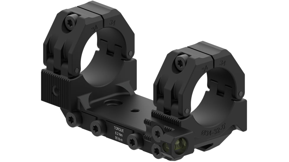 American Rifle Company M-Brace 30mm Riflescope Mount, 38mm Height, 0 MOA, Black, MB-M-30-38-00