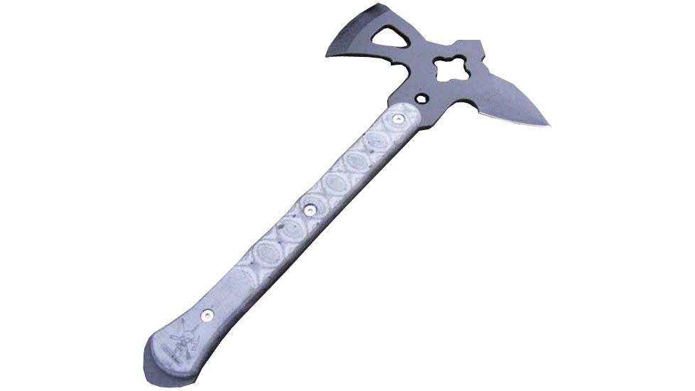 American Tomahawk Comanche Hawk, w/Molded Nylon Sheath, Black Linen Micarta, NO ATCOM