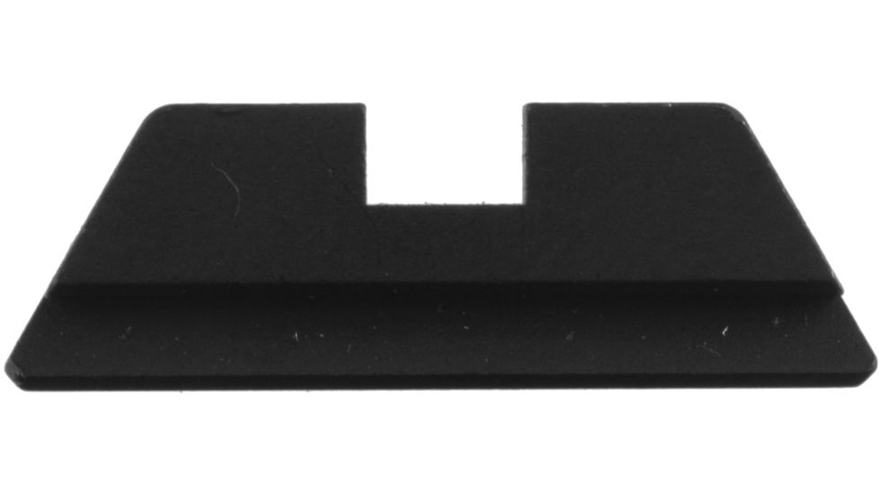 AmeriGlo BLK Rear Sight Fits Glock 17 Flat BLK Rear .256in. Height .150in. Notch Setscrew Fit GL-400U