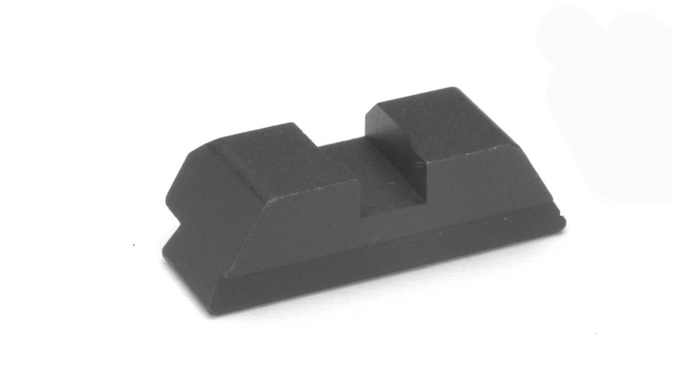 AmeriGlo Black Rear Sight Fits Glock 20,21,29,30,31,32,36 Flat Black Rear .272in. Height .150in. notch, setscrew fit GL-401U