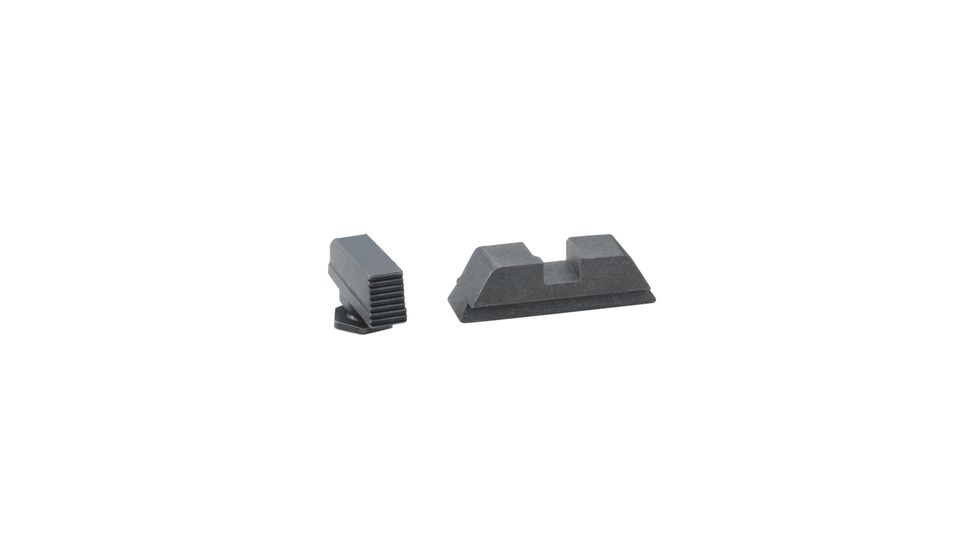 Ameriglo Defoor Tactical Sight Set For Glock 42 Flat Black
