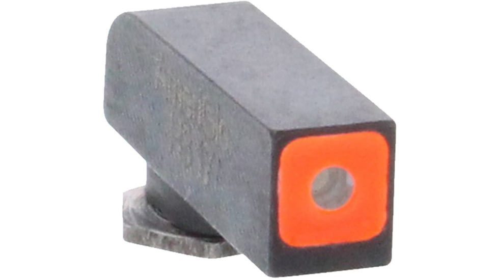 AmeriGlo Glock Pro-Glo Tritium Front Pistol Sights, Front Only-Green Tritium Lamp, Orange Square Outline FRONT .180&quot; H .140&quot; W, GL-212-180-OR-Q
