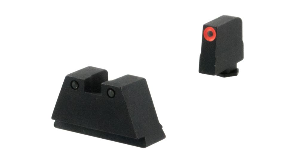 AmeriGlo GL443 Tall Suppressor Height Sight Glock Except 42 Green Tritium W/Wh