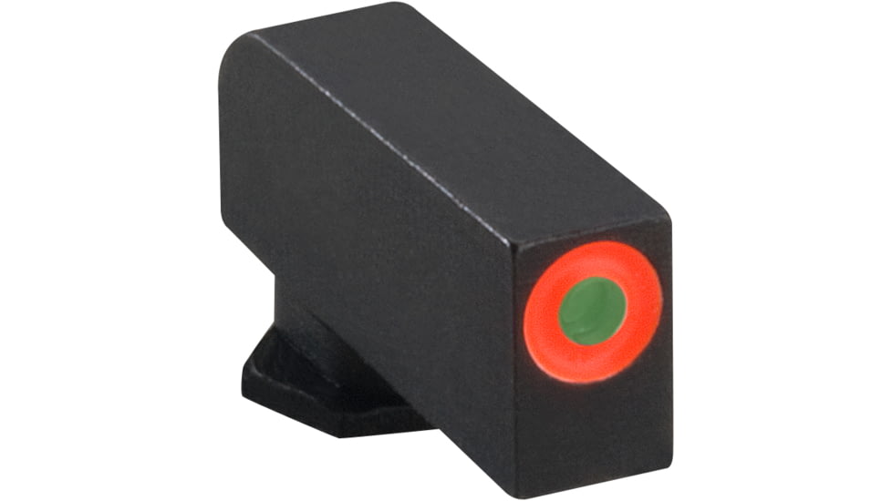 AmeriGlo Glock Pro-Glo Tritium Front Pistol Sights, Front Only, Green Tritium Lamp, Orange Outline .200in H .125in W, GL-212T-200-ORC