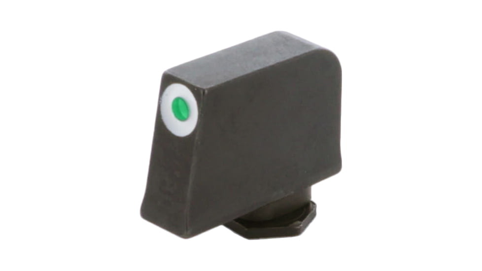 Ameriglo Night Sight, FRONT Only - Green w/ White Outline - For Glocks, .315 Height GL-112-315