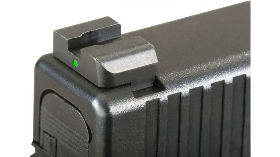 Ameriglo Night Sights - Pro Series Style - Green REAR Only, Fits Glocks 20,21,29,30,31,32,36 GL-233R