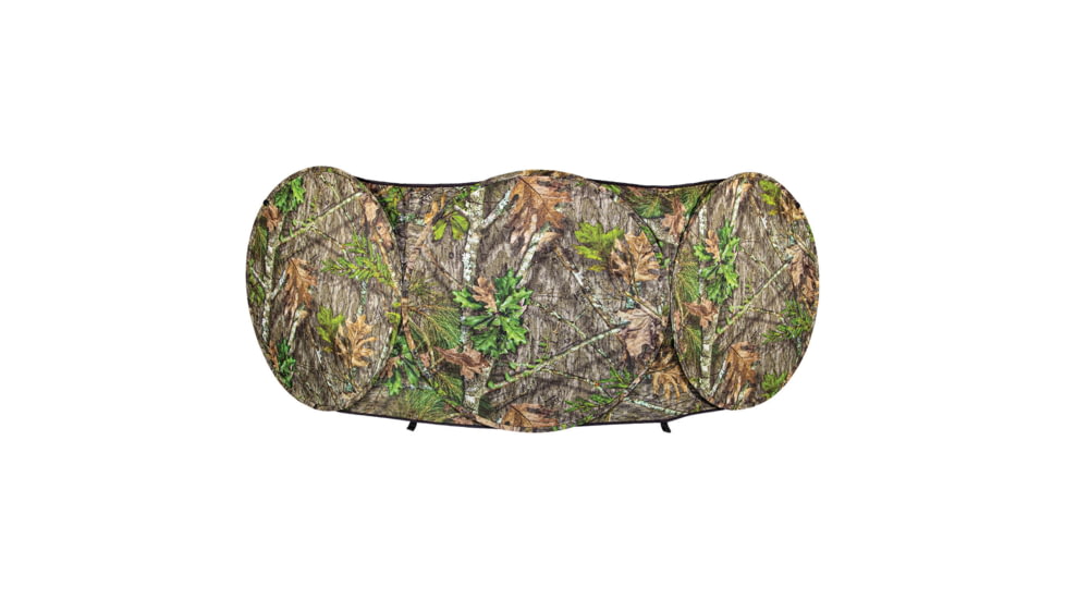 Ameristep Jakehouse ZS3 Fabric Concealment Turkey Blind w/Bag, Lightweight, 2 Person Capacity, Mossy Oak Obsession, AMS-AMEBL0180