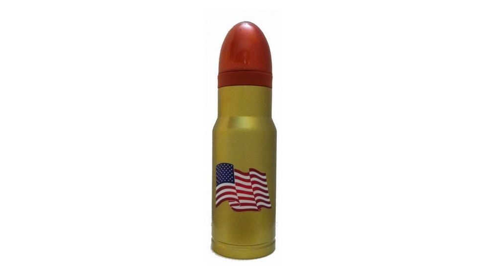 AmmOMug Brass Hollow Point American Flag 16oz Mug AMA-009