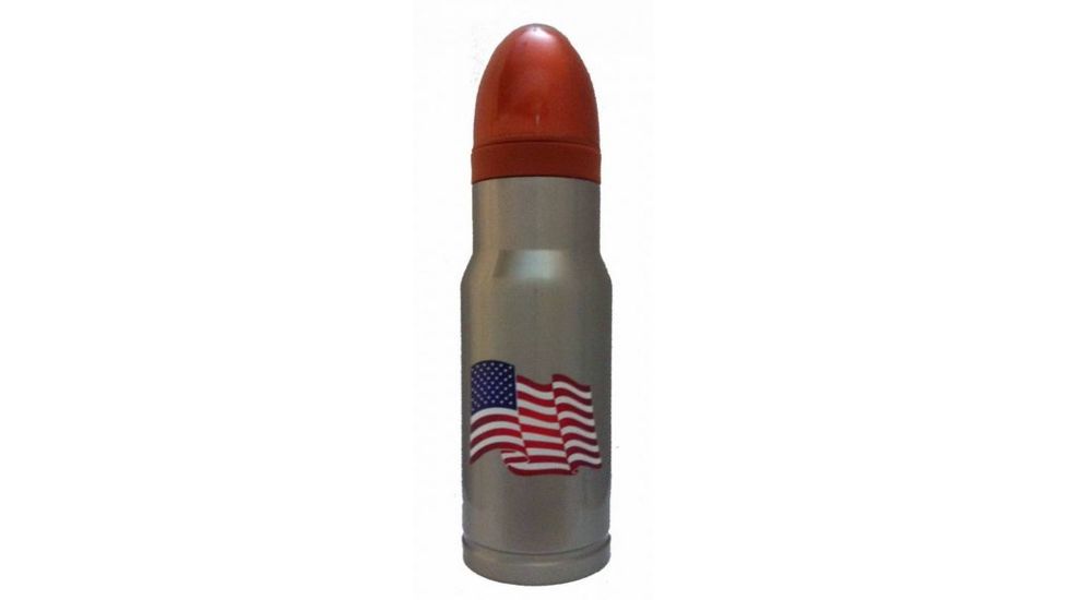 AmmOMug Silver Hollow Point American Flag 16oz Mug AMA-010