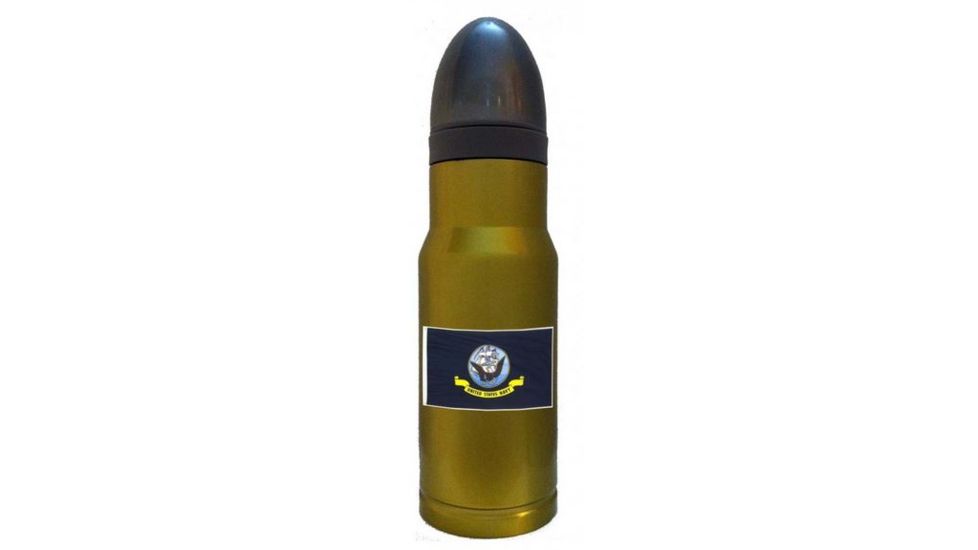 AmmOMug US Navy Flag Brass Standard 16oz Mug AMA-062