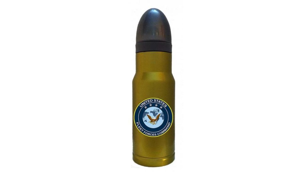 AmmOMug US Navy Fleet Forces Brass Standard 16oz Mug AMA-061