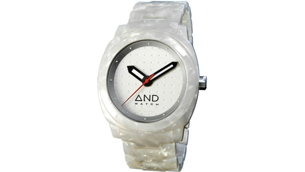 AND Watch Parmenides White Watch, 24 Hour Dial Timezones - ADWPARMENIDES.CSI