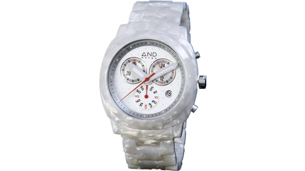 AND Watch Parmenides Eggshell Watch, Silver Hands - ADWPARMENIDES.LTWM