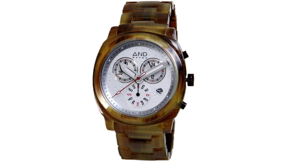 AND Watch Pythagoras Brown Watch, 24 Hour Dial Time Zones ADWPYTHAGORAS.CSI
