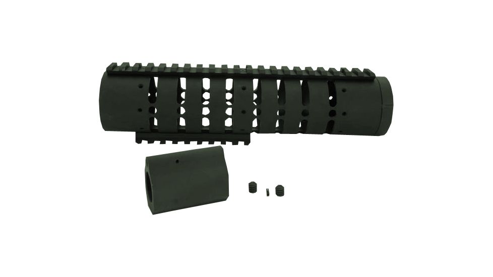 Anderson Manufacturing AM15 Rifle Free Float Tube Assembly,8.75in,OD Green AM-66-FF-MGSL-GREEN