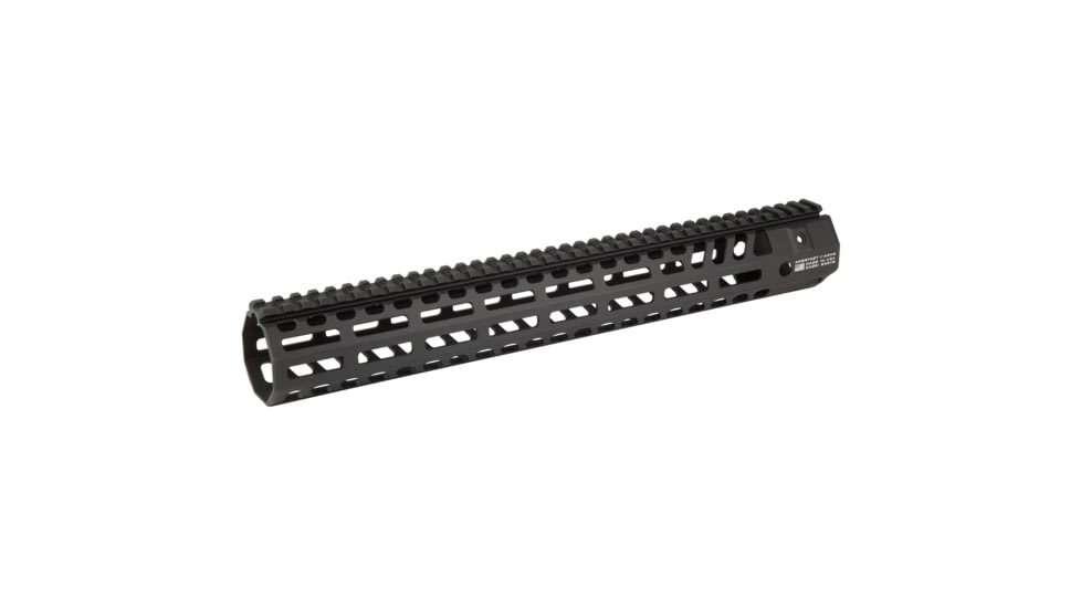 Angstadt Arms Suppressor Series Handguard, 14.8" Long, 1.7" Inner Diameter, M-LOK, Fits AR-15, Anodized Finish, Black, AA015HGMSS