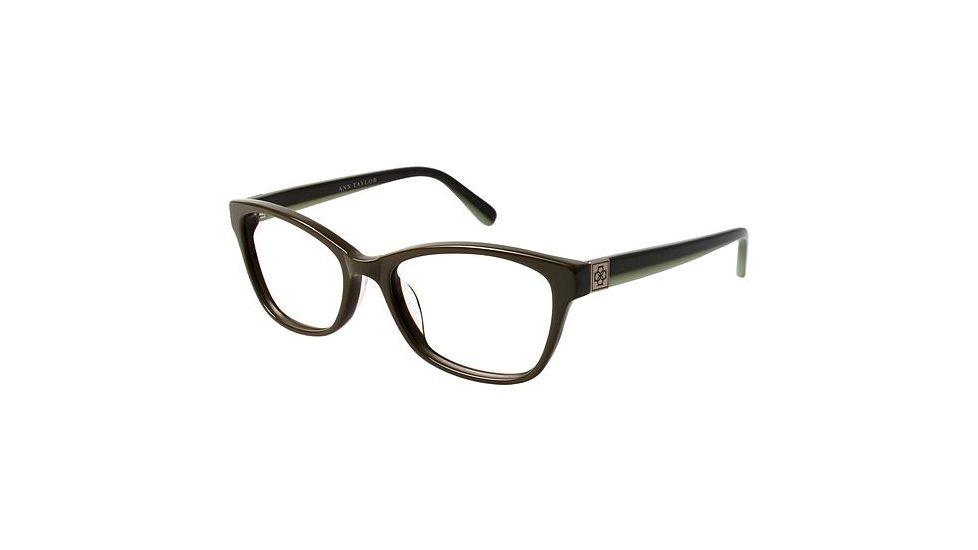 Ann Taylor AT305 Progressive Prescription Eyeglasses - Frame Olive Green, Size 53/17mm TYAT30502