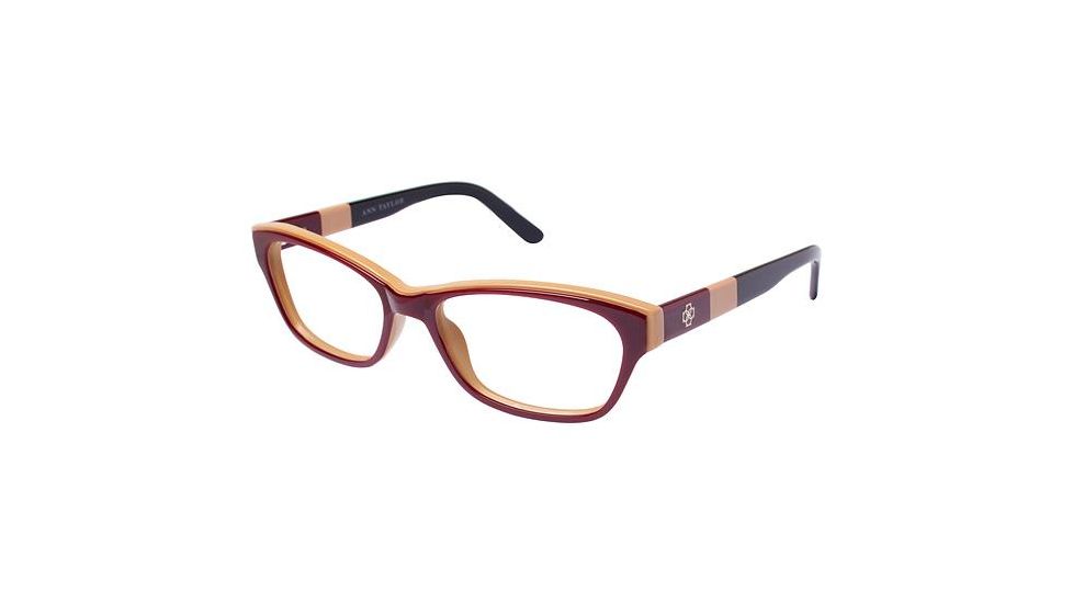 Ann Taylor AT314 Bifocal Prescription Eyeglasses - Frame BURGUNDY, Size 54/16mm TYAT31402