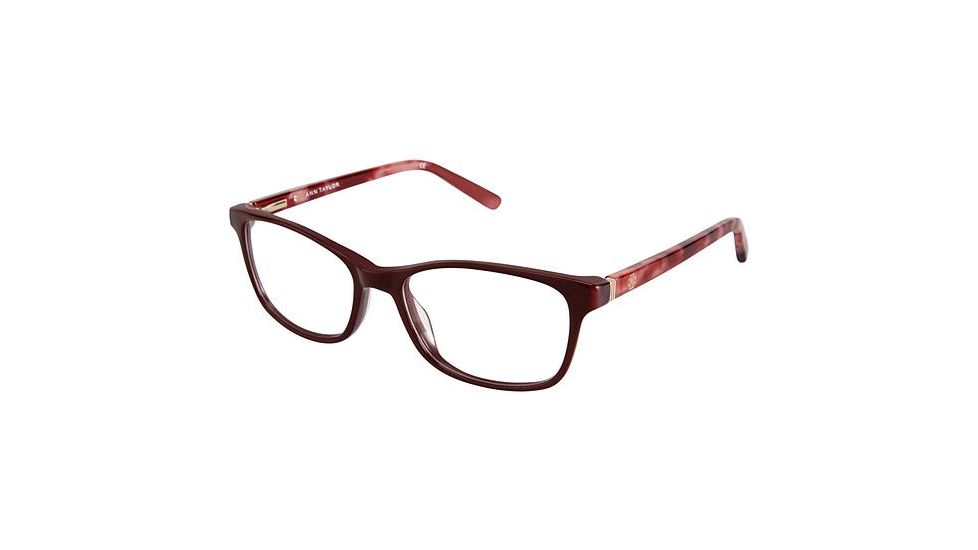 Ann Taylor AT325 Progressive Prescription Eyeglasses - Frame Dark Rose/ Tort, Size 54/17mm TYAT32503