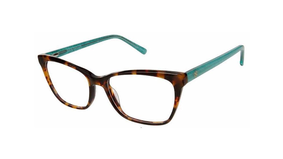 Ann Taylor AT333 Bifocal Prescription Eyeglasses - Frame TORTOISE / MINT, Size 54/17mm TYAT33302